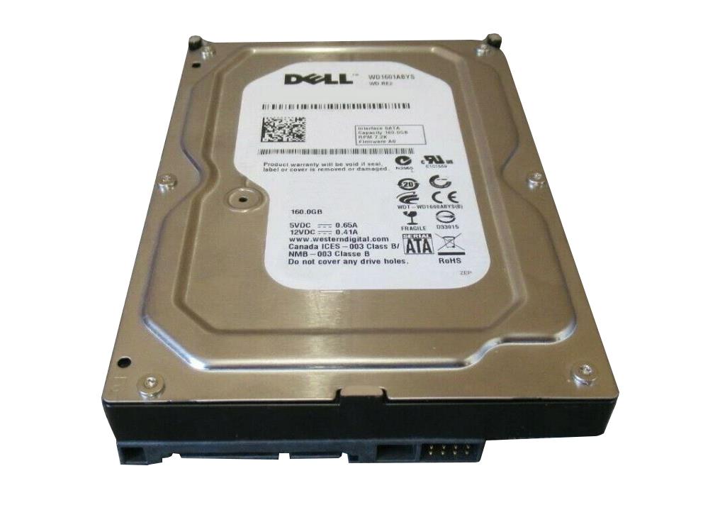 J374F Dell 160GB 7200RPM SATA 3Gbps 2.5-inch Internal Hard Drive