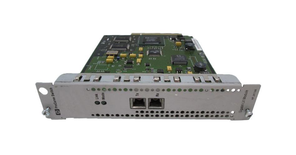 J4114-69001 HP ProCurve Switch 4000/8000M 1-Port SC Gigabit-LX Expansion Module (Refurbished)