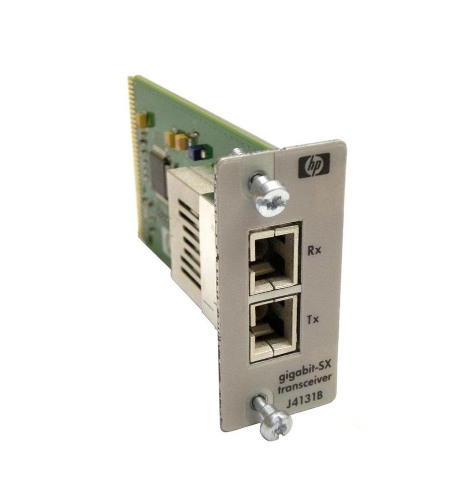 J4131B HP ProCurve x129 1Gbps 1000Base-SX Multi-Mode Fibre SC Connector Transceiver Module