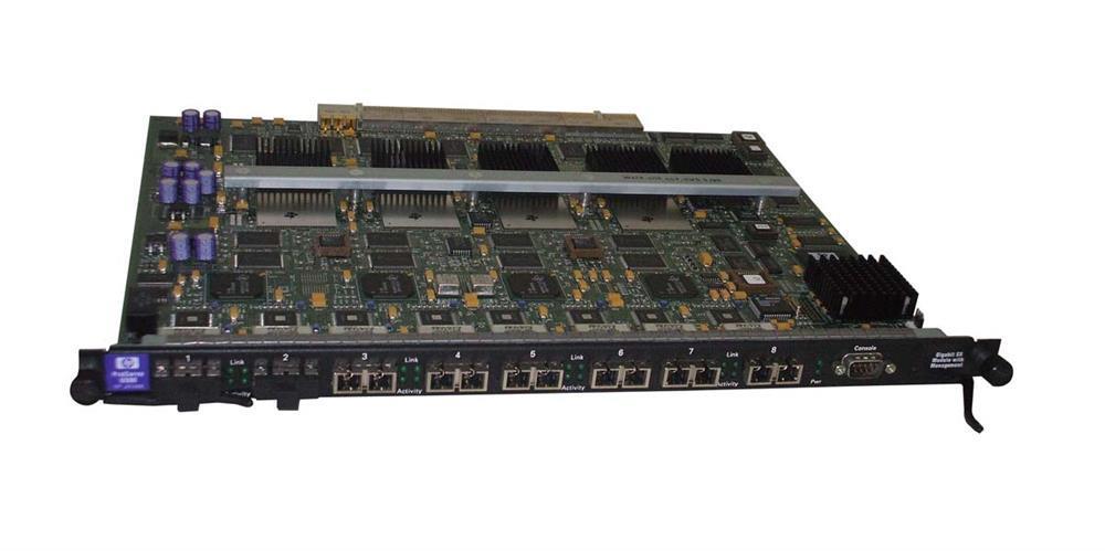 J4144-69101 HP ProCurve 9300 Series 8 Fibre Port Gigabit SX Switch Module (Refurbished)