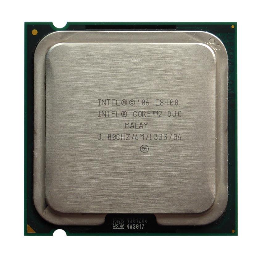 J476N Dell 3.00GHz 1333MHz FSB 6MB L2 Cache Socket LGA775 Intel Core 2 Duo E8400 Desktop Processor Upgrade