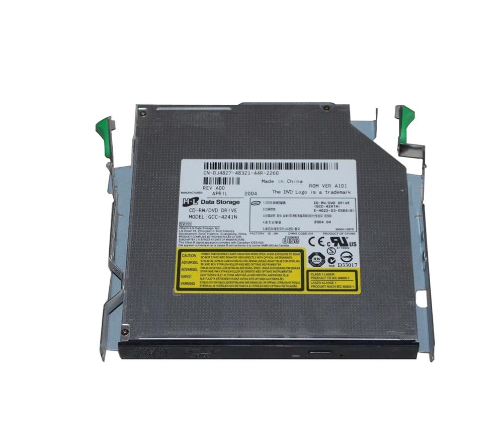 J4827 Dell 24X CD-RW/DVD Combo SATA Internal SlimLine Drive (Black)