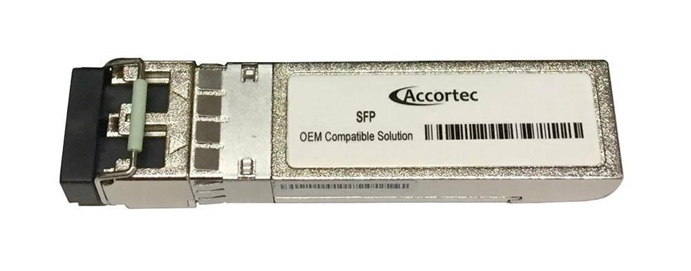 J4858C-ACC Accortec 1Gbps 1000Base-SX Multi-mode Fiber 550m 850nm Duplex LC Connector SFP (mini-GBIC) Transceiver Module for HP Compatible