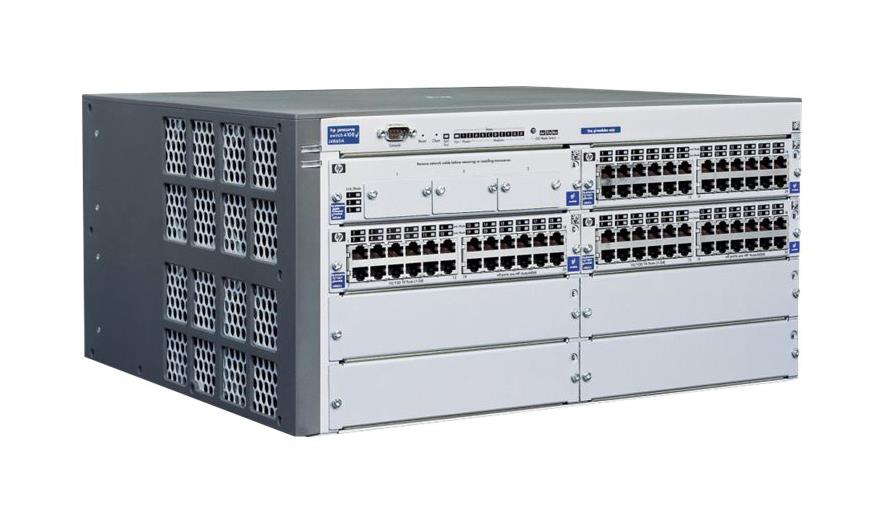 J4861A#ABA HP ProCurve 4108gl bundle Fast Ethernet Switch 72 x 10/100Base-TX RJ-45 LAN (Refurbished)
