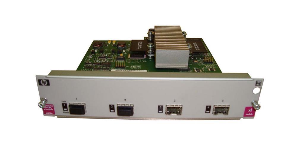J4878A-DDO HP ProCurve Switch XL 4-Ports SFP (mini-GBIC) Expansion Module