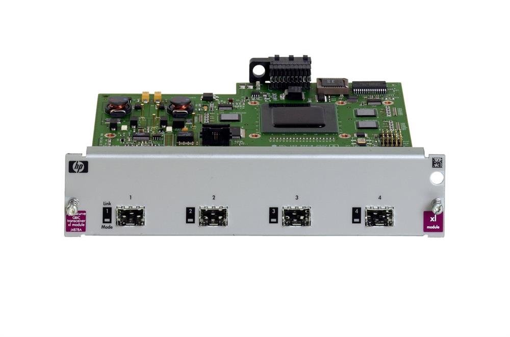 J4878B HP ProCurve Switch XL 4-Ports mini-GBIC GigaBit Ethernet Expansion Module (Refurbished)