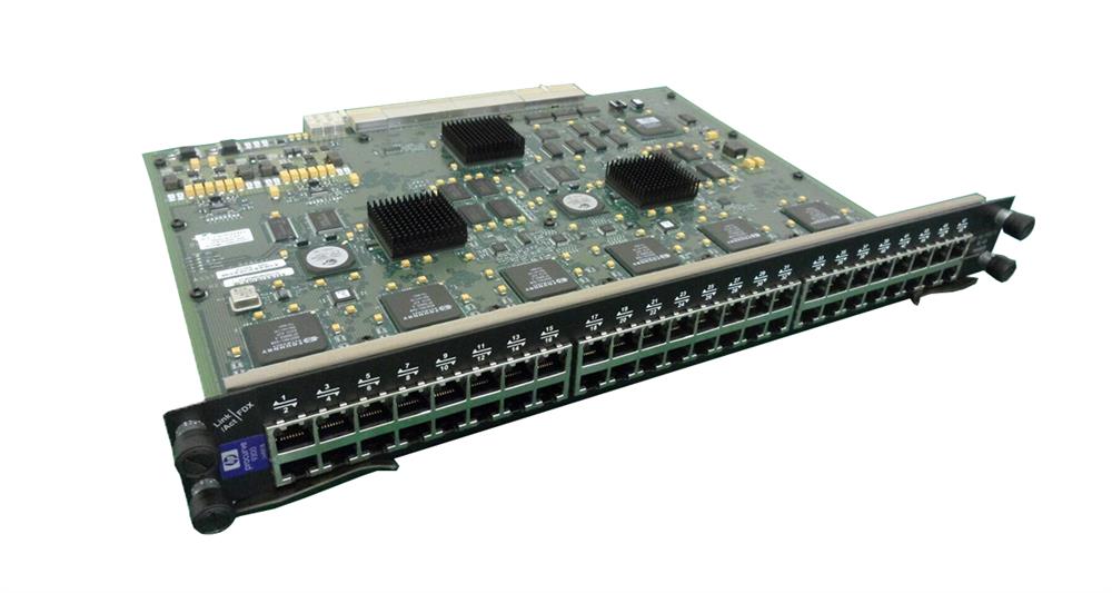 J4881B#ABA HP ProCurve Switch 9300EP 48-Ports 10/100Base-TX RJ-45 Ethernet Expansion Module (Refurbished)