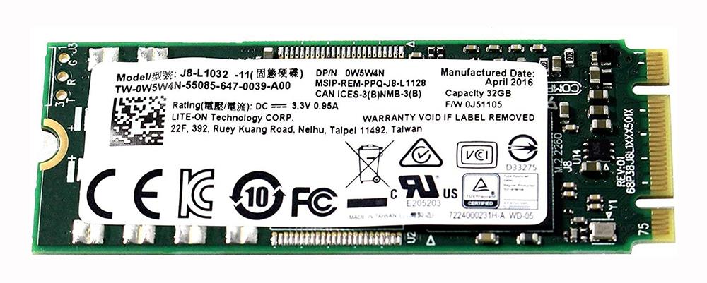 J8-L1032-11 Lite On 32GB M2-2260 SSD1 Dell Dl Pulls