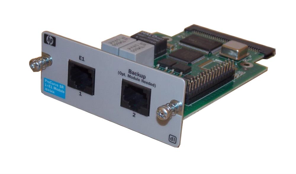 J8454AR HP ProCurve Secure Router DL 1xE1 Module 1-Port E1/FrE1 DL Module (Refurbished)