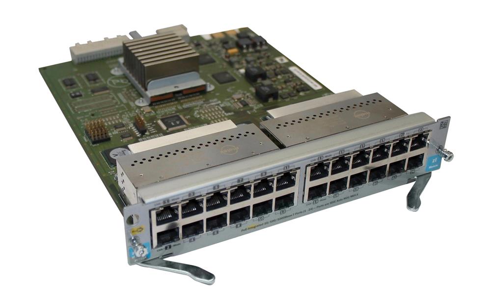 J8702AB HP ProCurve 5400zl 24-Ports 10/100/1000 PoE Integrated Switch Expansion Module (Refurbished)