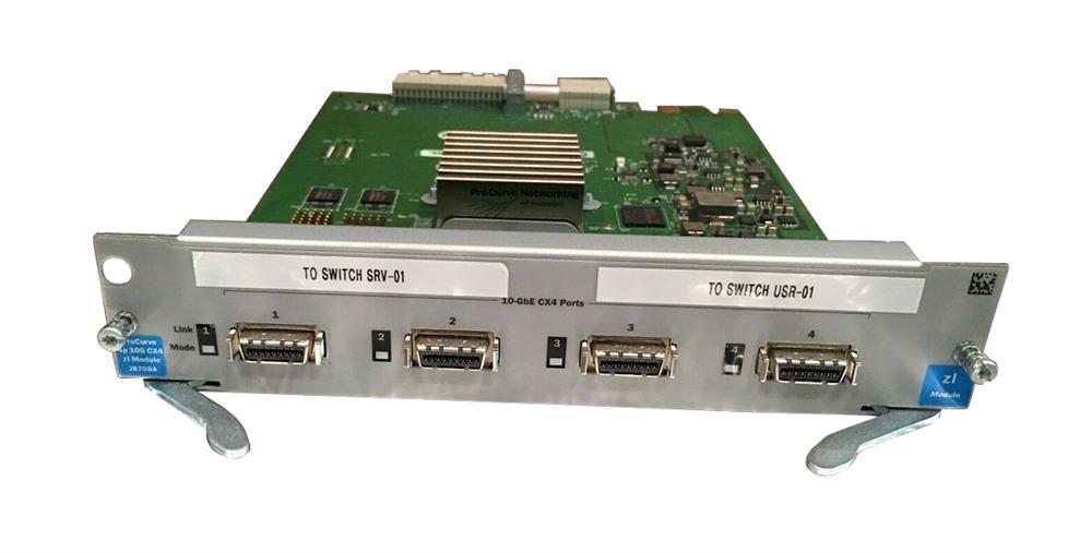 J8708-60101 HP ProCurve 5400zl 4-Ports CX2 10GBase Switch Expansion Module