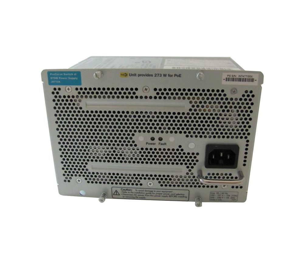 J8712-61002 HP 875-WattS Power Supply for ProCurve ZL Series Switch