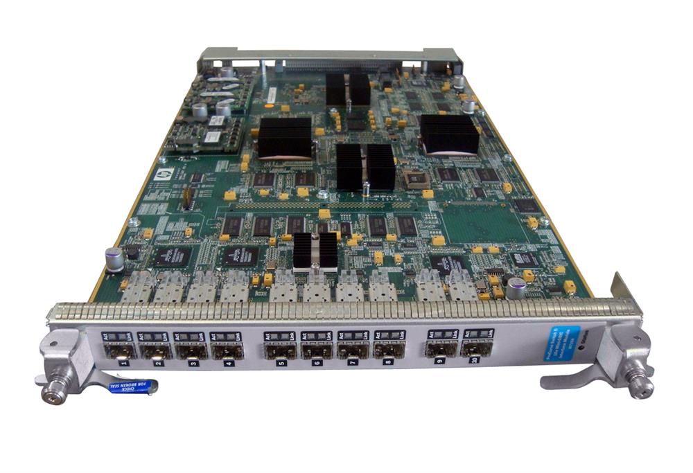 J8735A HP ProCurve Switch fl 10-Ports Gigabit Ethernet mini-GBIC Expansion Module (Refurbished)