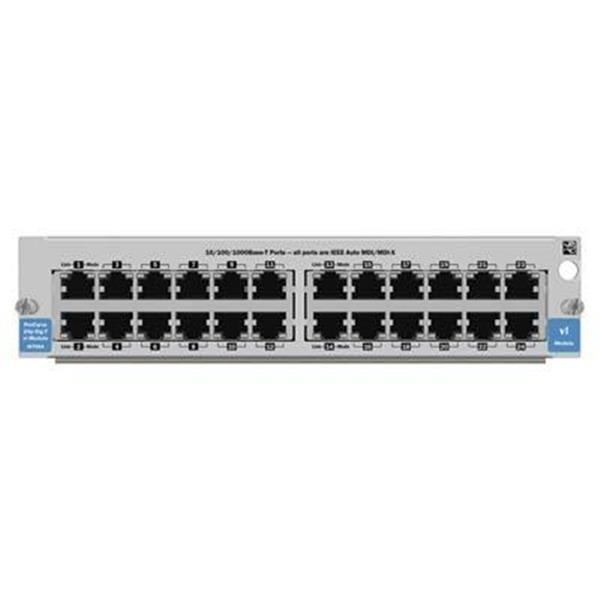 J8765B HP ProCurve Switch VL 24-Ports RJ-45 10/100Base-TX Fast Ethernet Switch Module 3U (Refurbished)