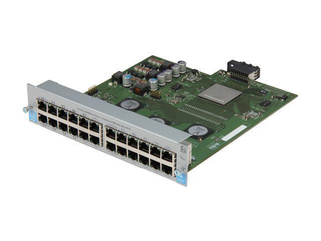 J8768-61001 HP ProCurve VL 24-Ports 10/100/1000Base-T RJ-45 Gigabit Ethernet Switch Expansion Module (Refurbished)