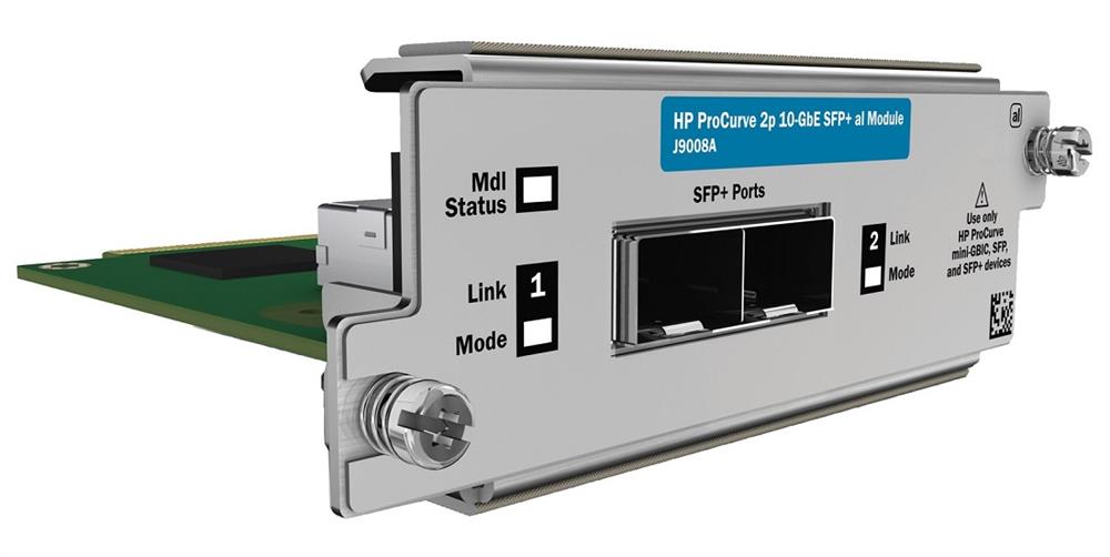 J9008A HP ProCurve 10-GBE 2-Ports SFP+ AL Expansion Module