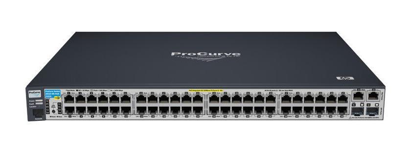 J9089A HP ProCurve E2610-48 Switch 48-Ports SFP Fast Ethernet 10Base-T/100Base-TX Rack-Mountable Managed Switch (Refurbished)