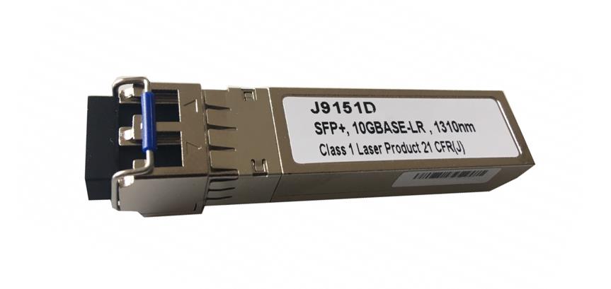 J9151D HP 10Gbps Single-Mode Fiber 10km 1310nm Duplex LC Connector SFP+ Transceiver Module