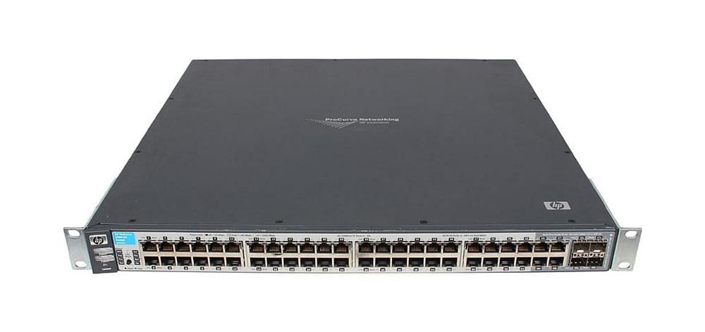 J9472-61001 HP ProCurve 3500-48 44-Ports 10/100Mbps RJ-45 4-Ports 10/100/1000Base-T RJ-45 Manageable Layer3 Rack-mountable Ethernet Switch with 4x Shared SFP (mini-GBIC) Ports (Refurbished)