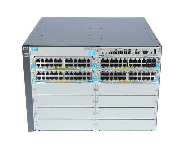 J9540A#ABA HP E5412-92g-poe+/4g-sfp V2 Zl Switch Chassis 12 Slot X Power Over Ethernet 4 X Sfp Mini-GBic 8 X Expansion Slot Slot (Refurbished)