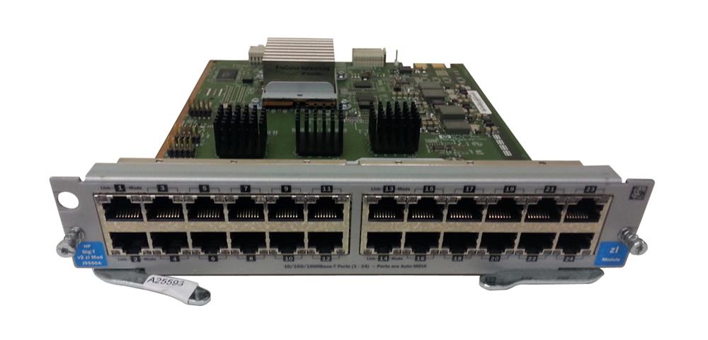J9550AS HP 24-Ports Gig-T V2 ZL Module for E5400/E8200 series zl switches