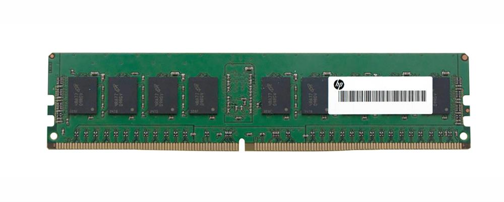 J9P82AA HP 8GB PC4-17000 DDR4-2133MHz Registered ECC CL15 288-Pin DIMM 1.2V Single Rank Memory Module