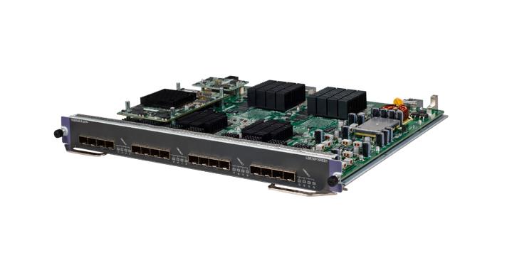 JC108A HP 16-Ports 10Gbps Gigabit Ethernet SFP+ Expansion Module for 9500 Switch