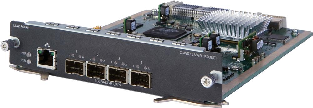 JC530A HP Quad-Ports 8/4/2Gbps FCoE SFP+ Module for FlexFabric 5820 Switch