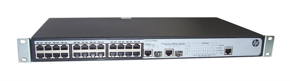 JD007A#ABB HP ProCurve E4800-24G 24-Ports Layer-4 Managed Stackable Gigabit Ethernet Switch with 4 x SFP (mini-GBIC) (Refurbished)