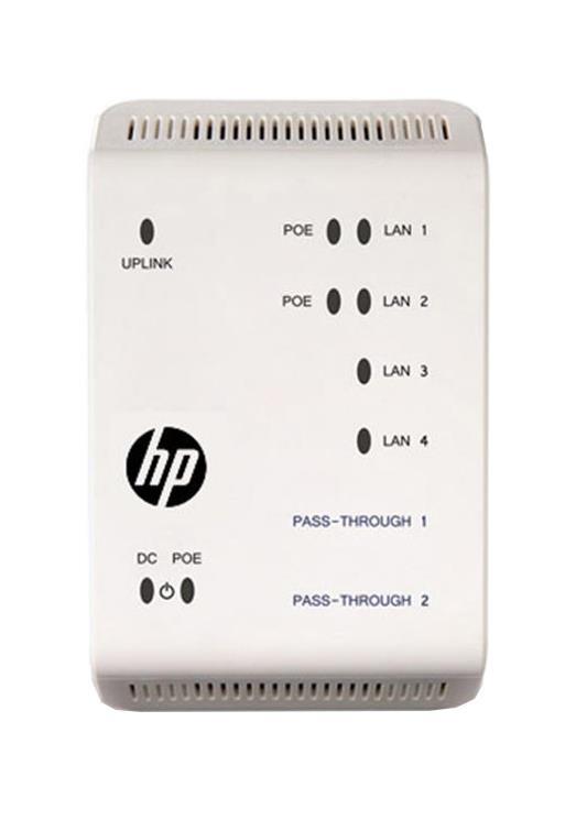 JD050A HP IntelliJack NJ1000 Ethernet Switch 7 Port 4, 1, 2 x 10/100/1000Base-T , 10/100/1000Base-T , 10/100/1000Base-T Power Over Ethernet