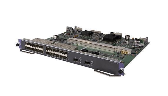 JD205AR HP 24-Ports SFP GbE / Dual-Ports 10Gbps Gigabit Ethernet XFP Module for FlexNetwork 7500 Switch