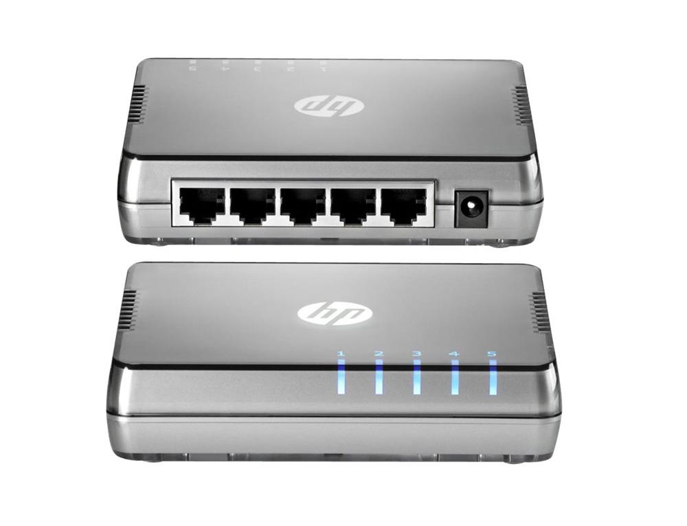 JD869A HP V1405-5G Ethernet Switch 5 Ports 5 x RJ-45 1000Base-T (Refurbished)
