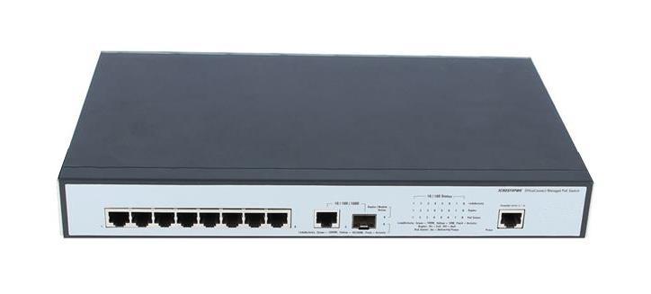 JD877A HP V1905-8-PoE Ethernet Switch 9 Ports Manageable 8 x POE 1 x RJ-45 1 x Expansion Slots 10/100/1000Base-T 10/100Base-TX PoE Ports (Refurbished (Refurbished)