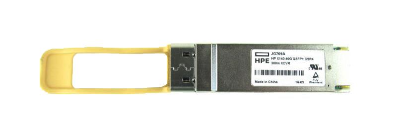 JG709A HP X140 40Gbps 40GBase-CSR4 Multi-mode Fiber 300m 850nm MPO Connector QSFP+ Transceiver Module