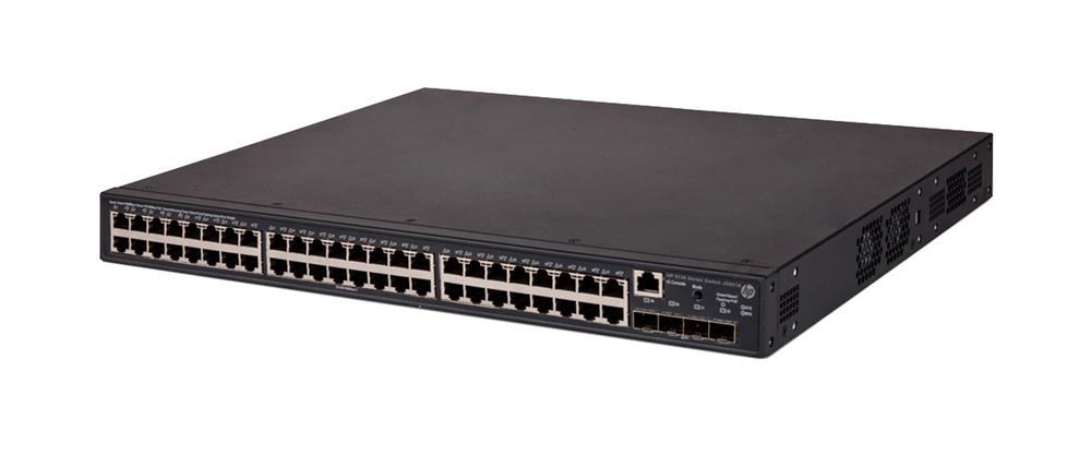 JG937AR#ABA HP 5130-48G-PoE+-4SFP+ 370-Watt EI Switch 48-Ports 10/100/1000Base-T PoE+ Ports 4 SFP+ Ports (Refurbished)
