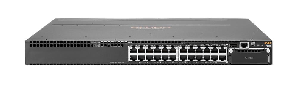 JL071A HP Aruba 3810M 24G 1-slot Gigabit Ethernet Switch 1U High Rack-mountable (Refurbished)