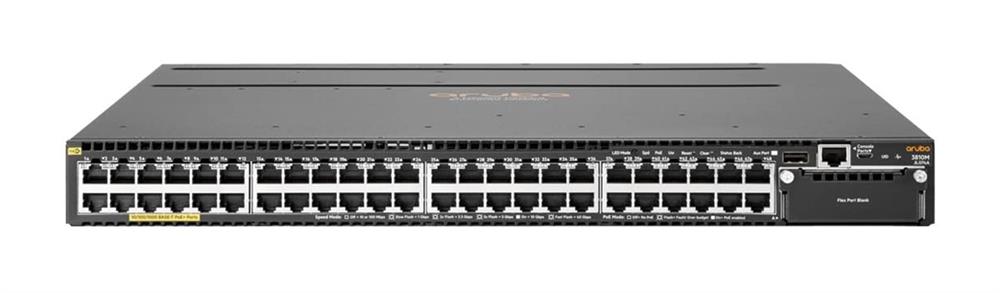 JL428A#AC4 HP Aruba 3810M 48GPoE+ 48-Ports 4SFP+680W Switch Brazil - Portuguese localization (Refurbished)