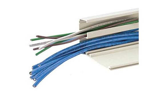 JPT705-ADH Black Box Media Track 7 Base and Cover, with Adhesive