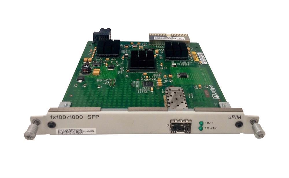 JXU-1SFP-S-A1 Juniper 1-Port SFP 100Mbps or Gigabit Ethernet Universal PIM (Refurbished)
