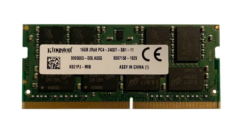 K821PJ-MIB Kingston Laptop Memory