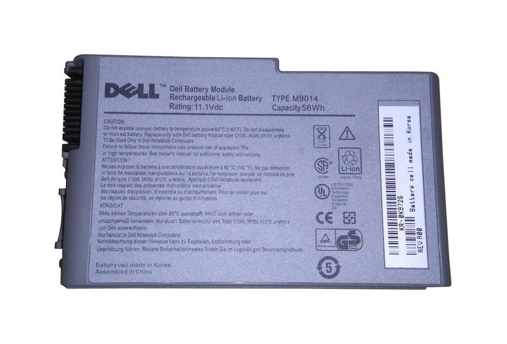 K9726 Dell 6-Cell 11.1V 53Whr Lithium Ion Battery (Refurbished)
