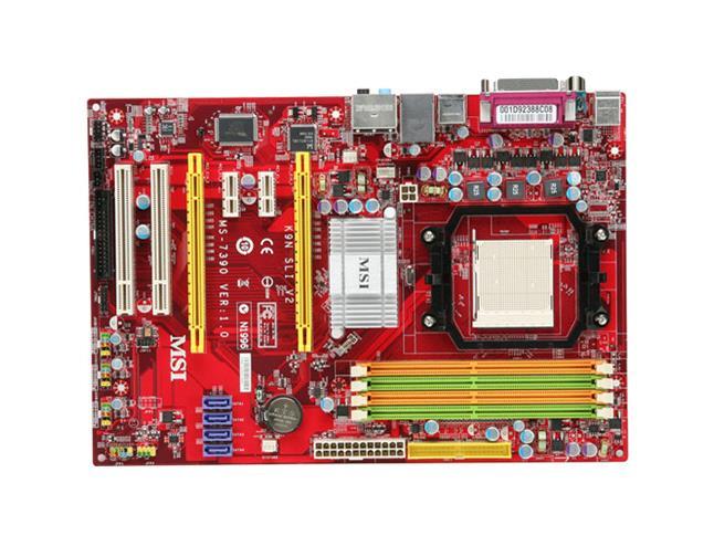 K9NSLI-F MSI Nvdia Nforce 570lt Sli FSB800 1000mhz DDR2 System Board (Refurbished)