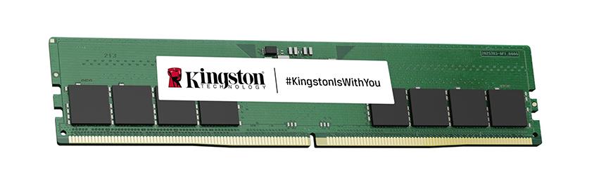 KCP556UD8-48 Kingston 48GB PC5-44800 DDR5-5600MHz Non-ECC Unbuffered CL46 288-Pin UDIMM 1.1V Dual Rank Memory