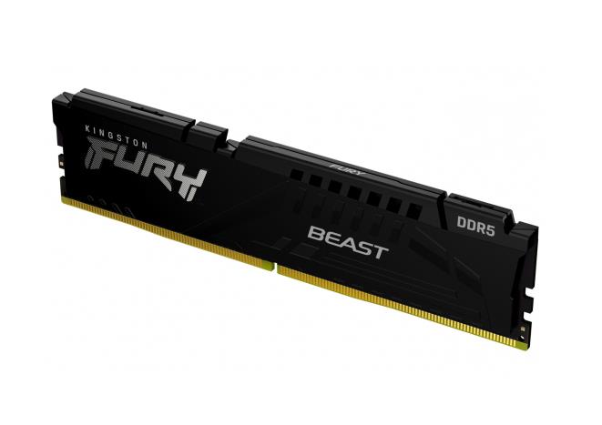 KF556C40BB-16 Kingston FURY Beast Black 16GB PC5 44800 DDR5-5600MHz non-ECC Unbuffered CL40 (40-40-40) 288-Pin DIMM 1.25V Memory Module