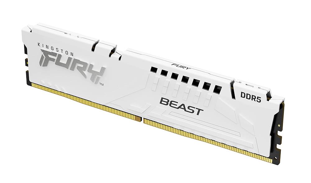 KF560RSK64 Kingston FURY Renegade Silver 64GB Kit (2 X 32GB) PC5-48000 DDR5-6000MHz Non-ECC Unbuffered CL32 288-Pin DIMM 1.35V Dual Rank Memory