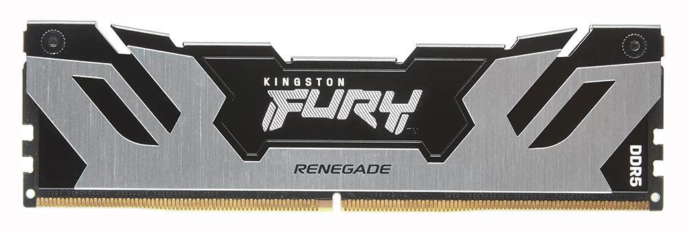 KF564C32RS-48 Kingston FURY RENEGADE SILVER XMP 48GB PC5-51200 DDR5-6400Mhz Unbuffered CL32 DIMM 288-pin 1.40V Memory Module