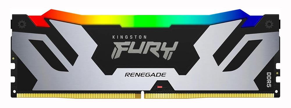 KF564C32RSA-32 Kingston FURY RENEGADE RGB XMP 32GB PC5-51200 DDR5-6400Mhz Unbuffered CL32 DIMM 288-pin 1.40V Memory Module
