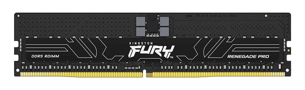 KF564R32RB-16 Kingston FURY Renegade Pro 16GB PC5-51200 DDR5-6400MHz ECC Registered CL32 DIMM 288-Pin 1.4V Single Rank Memory Module