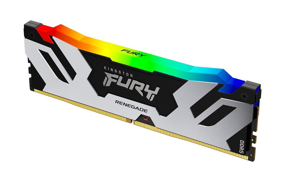 KF572C38RSA-16 Kingston FURY Renegade RGB 16GB PC5-57600 DDR5-7200MHz non-ECC Unbuffered CL38 288-Pin DIMM 1.45V Memory