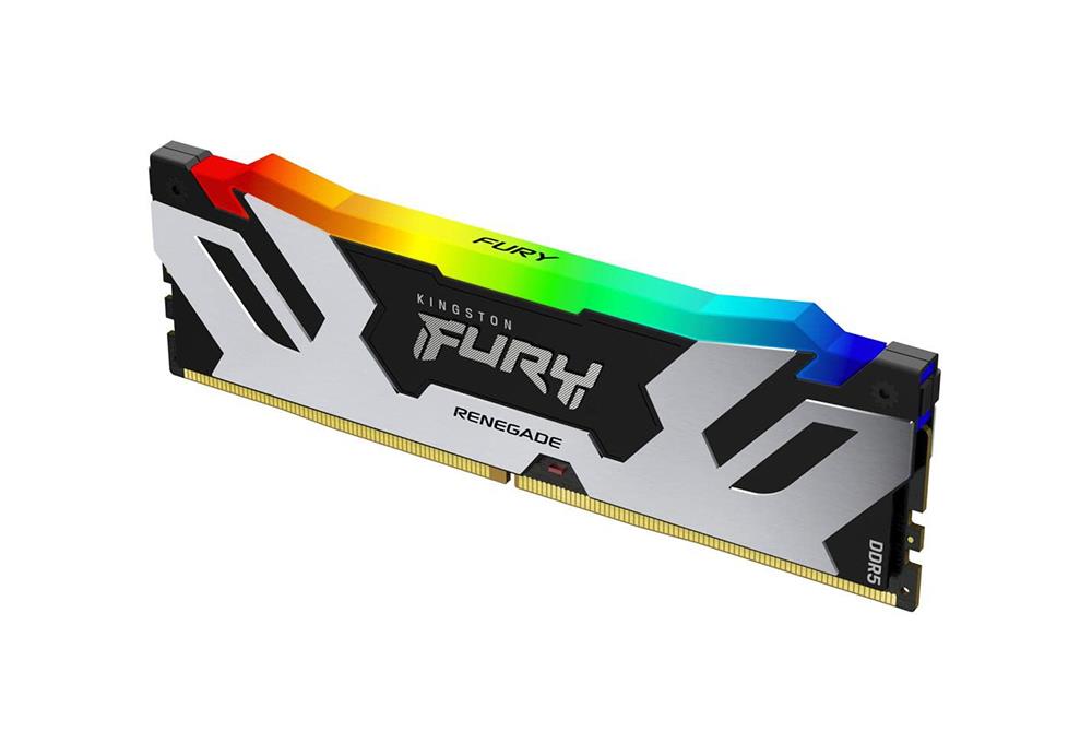 KF572C38RSA-24 Kingston FURY Renegade RGB XMP 24GB PC5-57600 DDR5-7200MHz non-ECC Unbuffered CL38 288-Pin DIMM 1.45V Memory Module